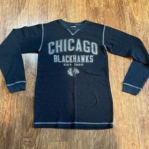 Men's Long Sleeve Chicago Blackhawks Shirt Size Small